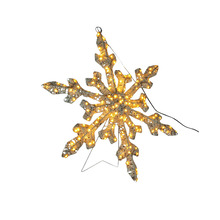 Snöflinga LED Amber 60 cm Konstsmide